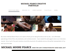 Tablet Screenshot of michaelmoorepearce.com